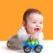 Bright Starts Oball Toy Car with Rattle - Multicolored Green-Blue Baby Toy | International Shipping Available - Buy Online on GoSupps.com