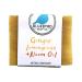 Bluebyrd Soap Co. Ginger Lemongrass All Natural Soap Bar with Neem Oil | Cleansing Beauty Bar Soap Scented with 100% Essential Oils | Neem for eczema prone skin  psoriasis and acne  5oz. (GINGER)
