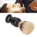 Portable Shaving Brush for Men - Curved Handle Black Foaming Brush for Home & Travel - Buy Online on GoSupps.com
