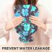 NAANLE 2L Hot Water Bottle with Watercolor Blue Flower Cover - Pain Relief & Cold Therapy Ideal for Back Pain Hand & Foot Warmers - Buy Online on GoSupps.com