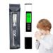 TDS Meter Digital Water Tester - Electronic Water Tester | Accurate Digital Water Tester for Drinking Water Quality Well Swimming Pool White