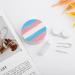 Transgender Flag Contact Lens Case - Portable Round Travel Kit with Mirror for Daily Use - Buy Online on GoSupps.com