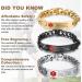Personalized Medical Alert Bracelets | Emergency Medical ID Bracelets for Men & Women | Durable Stainless Steel Tags - Buy Online on GoSupps.com