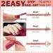 Peel Off Nail Polish - Glitter Nail Polish Shimmering Red Nail Varnish Quick Drying Healthy Breathable Non Toxic Nail Polish for Women Teens - No UV Needed B110 - Buy Online on GoSupps.com
