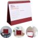 COHEALI Pad Calendar 2024 18 Months Calendar 2023-2024 Desk Calendar Daily Schedule Calendar Calender Birthday Decoration for Girl Household Desk Calendar Dating Small Desktop Spiral Paper Red - Buy Online on GoSupps.com