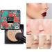 Mushroom Head Air Cushion CC Cream Foundation Cover Concealer Nude Makeup Moisturizing Brightening Pigment Liquid Foundation Even Skin Tone Makeup Base (Natural) - Buy Online on GoSupps.com