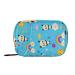 SUABO Weekly Pill Organizer Panda Bears Travel 7 Day Pill Box Case with Separate Compartments to Hold Medication Vitamins One Size Blue