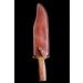 Perkin 38cm Hunting Knife Bowie with Leather Sheath - Premium Quality Survival Knife for Outdoor Adventures | International Shipping Available - Buy Online on GoSupps.com