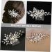 minkissy Bridal Headwear Romantic Wedding Hair Comb Wedding Hair Clip Wedding Hair Accessories Hair Wedding Decor Hair Pin Bridal Headpiece Tiara Crystal Wig Grace Miss White - Buy Online on GoSupps.com