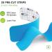 JB PreCut Kinesiology Tape 4 Rolls - Water Resistant  Latex Free Athletic Body Tape for Joint & Muscle Pain Sports Recovery & Support. Includes Manual. (Black) Black Jet - Buy Online on GoSupps.com