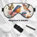Buy BREAUX Birds Flowers Butterfly Print Double Sided Eye Mask - Blackout Eye Mask for All Night Sleep - Perfect for Women & Men - Buy Online on GoSupps.com