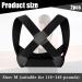 LDBKLGHJ 2 Pieces Posture Corrector - Best Invisible Shoulder Brace for Men and Women Ergonomic Back Support Adjustable Back Brace for Improved Posture Ideal Gift for Pain Relief(Black) - Buy Online on GoSupps.com