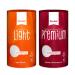 Xucker Premium and Xucker Light - xylitol and erythritus Sugar replacement as a vegan & tooth -friendly sugar Alternative for cooking & baking I natural sweetness