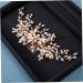 BELLIFFY Headgear Bride Wedding Hair Comb Bridal Flower Hair Comb Wedding Headdress Wedding Pearl Hair Comb Bridal Headpieces for Wedding Bridal Hair Accessories Wedding Hair Accessories - Buy Online on GoSupps.com