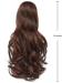 Clip in Ponytail Extension Wavy 14 Synthetic Black Hair - Women's Hairpiece in Various Styles and Colors - Buy Online on GoSupps.com