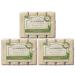 A La Maison Rosemary Mint Bar Soap 3.5 oz. | 12 Bars Triple French Milled All Natural Soap | Moisturizing and Hydrating For Men, Women, Face and Body Pack of 3