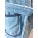 Wolimbo Personalized Organic Baby Bathrobe for Boys & Girls (12-24 Months) - Whale Family Motif 86/92 - Buy Online on GoSupps.com