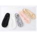 Yangwen women F ßlings Point invisible 5 pairs of lace boat socks slippery elastic ultraiche socks invisible socks for women's instructions (5 colors)