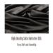BONNET QUEEN Braid Bonnet | Extra Long Foldable Silk & Satin Hair Bonnet for Sleeping | Locs Black - Buy Online on GoSupps.com