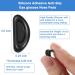 Frienda 24 Pairs Adhesive Eye Glasses Nose Pads D Shape Stick on Anti-Slip Soft Silicone Adhesive Nose Pads Glasses Nose Pad for Glasses Eyeglasses and Sunglasses 15 x 6 x 1.5 mm (Nero) Black - Buy Online on GoSupps.com