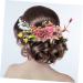 Angoily Rose Hair Comb Girls Hair Clips Bridal Hair Comb Wedding Girl Accessories Prom Vintage Hair Clips Womens Hair Clips Girls Hair Accessories Flower Tiara Bride Simple Pp Hair Piece - Buy Online on GoSupps.com