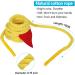 XBEN Tug of War Rope with Flag - 20FT Bright Yellow - Ideal for Team Building, Parties & Family Reunions - Buy Online on GoSupps.com