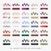 Adora Couture White and Pink Ombre Glitter Gel Nail Strips - Princess Wedding | Gradient Nail Wraps for Women - UV Required - Buy Online on GoSupps.com