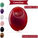 UU UNIHOM Carnelian Thumb Worry Stone Natural Chakra Polished Oval Pocket Palm Stone for Anxiety Stress Relief Therapy Carnelian Agate - Buy Online on GoSupps.com