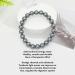 8 mm Terahertz Bracelet - Elastic Energy Bracelet for Men & Women | Fatigue Relief & Inflammation Reduction - Buy Online on GoSupps.com