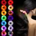14 pieces led light hair tie bright hair band Elastic hair bands satin elastic ligaments bobbles tie ropes for women girls stylish elegant hair accessories