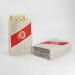 Popcornloop 50 er popcorn bags popcorn box bags candy bar bag wedding paper sweets boxes for party paper container red white striped snack box gift children (red 50 pieces)
