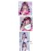 Uwowo Long Straight Purple Wig - Heat Resistant Synthetic Anime & Cosplay Hair - Perfect for Lolita Parties - Buy Online on GoSupps.com