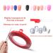 32FT Double Sided Nail Tape - Strong Waterproof Adhesive for Nail Art & Salon Supplies | Traceless Clear Mounting Tape with Tweezer - Buy Online on GoSupps.com