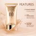 BB Cream Light with Snail Extracts, Foundation Cover Blemishes, Hydrating, Even Skin Color, 50ml - Daily Use (Natural) - 1.00 ml (Pack of 1) - Buy Online on GoSupps.com