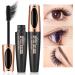 Makeup Volumizing Mascara Waterproof Dense Slender Curly Silicone Brush Head 4D Mascara (Size : C) - Buy Online on GoSupps.com
