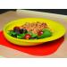 NRS Healthcare Wade Dignity Sloped Ceramic Plate in Yellow - Easy Eating for Independent Living - Buy Online on GoSupps.com