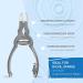 SMI 16 cm Nail Tongs & Double Translation Footnail Pliers - Stainless Steel Toenail Clippers for Ingrown Toenails with Case | International Shipping Available - Buy Online on GoSupps.com