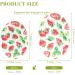 3-Pack Cleaning Kitchen Sponges Oval Watercolor Strawberry Kitchen Cellulose Dishwashing Wood Pulp Cotton - Buy Online on GoSupps.com