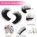 10 Pairs 7D Faux Mink Russian Strip Lashes | Reusable & Natural Look | Handmade & Dramatic | Makeup False Eyelashes (7D08) - Buy Online on GoSupps.com
