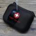Kitgo Small First Aid Kit - Waterproof Mini Emergency Trauma Kit for Travelers, Climbers, and Parents - Compact First Aid Gift for Home, Camping, Hiking - EVA, Black - Buy Online on GoSupps.com