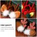 Holibanna 4 Couples Christmas Hair Clips - Reindeer Elk Moose Hair Accessories for Girls & Ladies - Buy Online on GoSupps.com