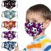 5pcs Children Ball Cute Cartoon Pattern Washable Reusable Adjustable Comfortable Elastic Earloop Face_Mask