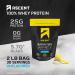 Ascent 100% Whey Protein Powder - Post Workout Isolate with BCAAs & Leucine - Gluten Free - Unflavored 2 lb Pack - Buy Online on GoSupps.com