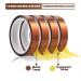 MEBMIK 4 Rolls 20mm x33m (108ft) High Temperature Heat Resistant Tape Heat Transfer Tape for Heat Sublimation Press No Residue and Heat Transfer Vinyl - Buy Online on GoSupps.com
