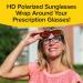 BattleVision HD Polarized Sunglasses- Fits Over Prescription Glasses | Anti-Glare, UV Protection | As Seen On TV - Buy Online on GoSupps.com