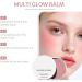 Iridescent pink cream blush | Moisturizing makeup for skin | Long-lasting natural blush for women and girls perfect for weddings travel special events everyday wear for a radiant and fresh look - Buy Online on GoSupps.com
