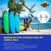 Sikawai 316 Stainless Steel Fin Screws - No Tool Needed for Longboard and SUP Surfing Accessories - 2 Pack/3 Pack - Buy Online on GoSupps.com