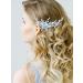 Kercisbeauty Vintage Wedding Light Blue Pearl Rhinestones and Crystal Side Headband for Bride Bridesmaids Headpiece for Prom Bun Hair Accessory (Rose Gold) - Buy Online on GoSupps.com