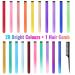 Yeestone 20-Piece Colored Hair Extensions - 55cm Clip-in Colorful Hair Clips with Comb for Women & Girls | Festival & Party Hair Decoration - Buy Online on GoSupps.com