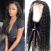 Meidisi Lace Front Wigs Human Hair Pre Plucked 13X4 Water Wave Lace Frontal Wigs with Baby Hair 150% Density Brazilian Virgin Wet and Wavy Human Hair Wigs for Black Women Natural Black Color (28 Inch) 28 Inch 13X4 water wa…
